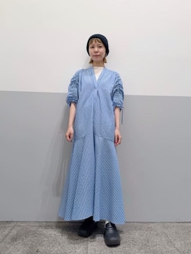 「N.（N. Natural Beauty Basic）（エヌエヌナチュラルビューティーベーシック）のアイテム（ワンピース/ドレス）」を使った、N. STAFFさん（レディース・156cm）の春コーディネート