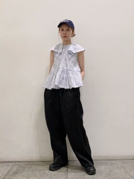 N. STAFFさん(レディース・156cm)の夏コーディネート