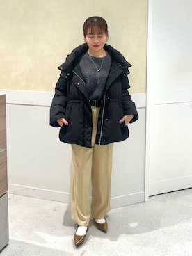 「ニット/セーター」｜N. STAFFさん（レディース・161cm）の冬コーディネート