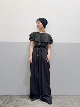 「N.（N. Natural Beauty Basic）（エヌエヌナチュラルビューティーベーシック）のアイテム」を使った、N. STAFFさん（レディース・156cm）の夏コーディネート