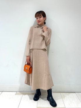N. STAFFさん(レディース・161cm)の秋コーディネート
