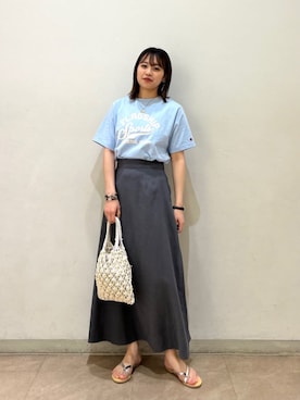 「N.（N. Natural Beauty Basic）（エヌエヌナチュラルビューティーベーシック）のアイテム（アクセサリー）」を使った、N. STAFFさん（レディース・160cm）の春コーディネート