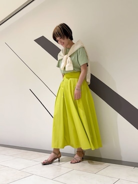 N. STAFFさん(レディース・157cm)の春コーディネート