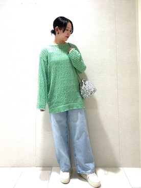 N. STAFFさん(レディース・155cm)の冬コーディネート