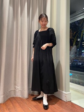 N. STAFFさん（レディース・157cm）の春コーディネート