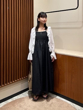 「N.（N. Natural Beauty Basic）（エヌエヌナチュラルビューティーベーシック）のアイテム（ワンピース/ドレス）」を使った、N. STAFFさん（レディース・168cm）の夏コーディネート