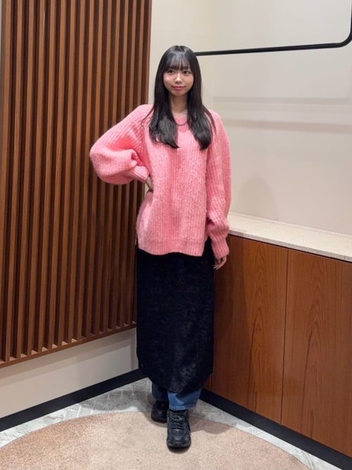 セール】【PS/低身長サイズ】カットジャガードナロースカート