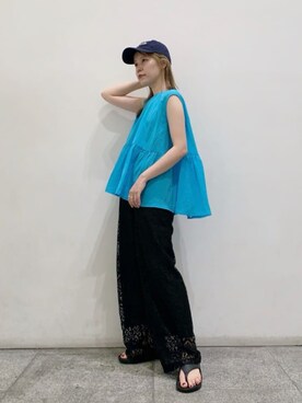 N. STAFFさん（レディース・156cm）の春コーディネート