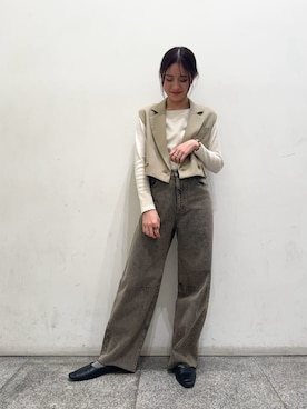 「N.（N. Natural Beauty Basic）（エヌエヌナチュラルビューティーベーシック）のアイテム（アクセサリー）」を使った、N. STAFFさん（レディース・161cm）の春コーディネート