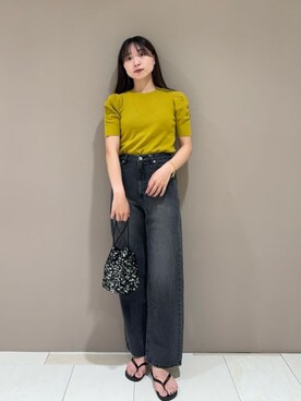 N. STAFFさん（レディース・163cm）の夏コーディネート