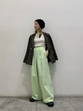 「N.（N. Natural Beauty Basic）（エヌエヌナチュラルビューティーベーシック）のアイテム（テーラードジャケット）」を使った、N. STAFFさん（レディース・156cm）の春コーディネート