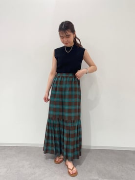 N. STAFFさん(レディース・152cm)の夏コーディネート