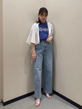「N.（N. Natural Beauty Basic）（エヌエヌナチュラルビューティーベーシック）のアイテム（アクセサリー）」を使った、N. STAFFさん（レディース・158cm）の夏コーディネート