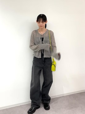 N. STAFFさん（レディース・157cm）の秋コーディネート