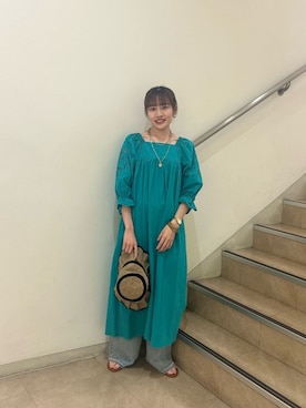 「N.（N. Natural Beauty Basic）（エヌエヌナチュラルビューティーベーシック）のアイテム（帽子）」を使った、N. STAFFさん（レディース・161cm）の春コーディネート