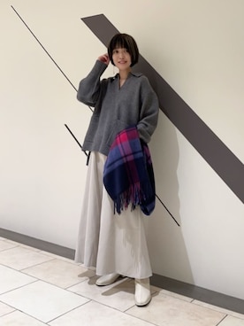 N. STAFFさん(レディース・157cm)の秋コーディネート