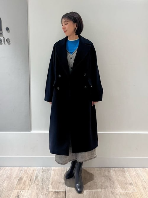 セール】【PS/低身長サイズ】ツイーディーフリンジジャンスカ