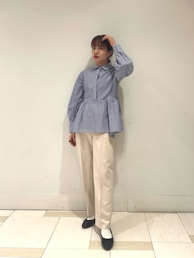 N. STAFFさん(レディース・161cm)の冬コーディネート