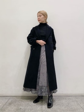 「N.（N. Natural Beauty Basic）（エヌエヌナチュラルビューティーベーシック）のアイテム（ジャケット/アウター）」を使った、N. STAFFさん（レディース・156cm）の秋コーディネート