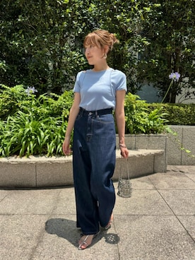 「N.（N. Natural Beauty Basic）（エヌエヌナチュラルビューティーベーシック）のアイテム」を使った、N. STAFFさん（レディース・160cm）の夏コーディネート