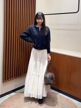 「ニット/セーター」｜N. STAFFさん（レディース・167cm）の冬コーディネート