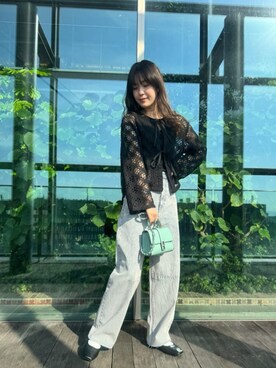 N. STAFFさん（レディース・159cm）の春コーディネート