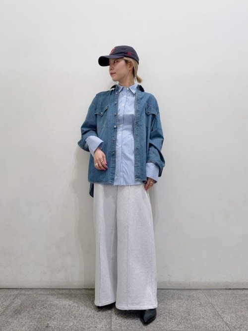 セール】ウエストシャーリングロングシャツ（シャツ/ブラウス）｜N.（N 