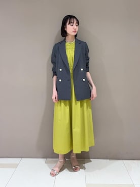 「N.（N. Natural Beauty Basic）（エヌエヌナチュラルビューティーベーシック）のアイテム（ジャケット/アウター）」を使った、N. STAFFさん（レディース・167cm）の春コーディネート