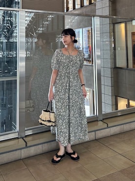 「N.（N. Natural Beauty Basic）（エヌエヌナチュラルビューティーベーシック）のアイテム（アクセサリー）」を使った、N. STAFFさん（レディース・168cm）の夏コーディネート