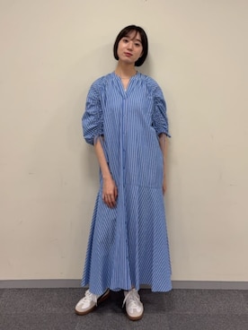 「N.（N. Natural Beauty Basic）（エヌエヌナチュラルビューティーベーシック）のアイテム（ワンピース/ドレス）」を使った、N. STAFFさん（レディース・167cm）の夏コーディネート