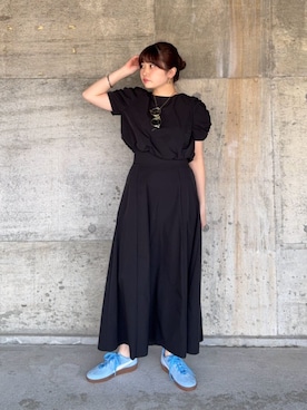 「N.（N. Natural Beauty Basic）（エヌエヌナチュラルビューティーベーシック）のアイテム（ワンピース/ドレス）」を使った、N. STAFFさん（レディース・158cm）の春コーディネート