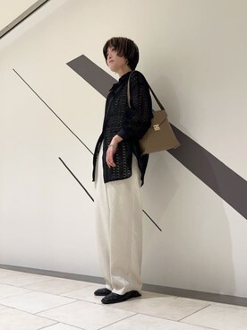 N. STAFFさん（レディース・157cm）の春コーディネート