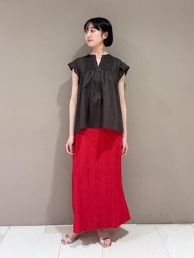 「N.（N. Natural Beauty Basic）（エヌエヌナチュラルビューティーベーシック）のアイテム」を使った、N. STAFFさん（レディース・167cm）の春コーディネート