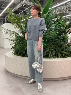 「N.（N. Natural Beauty Basic）（エヌエヌナチュラルビューティーベーシック）のアイテム（ブーツ）」を使った、N. STAFFさん（レディース・160cm）の秋コーディネート