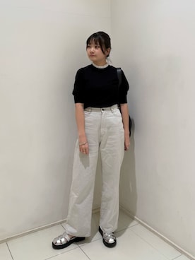 「N.（N. Natural Beauty Basic）（エヌエヌナチュラルビューティーベーシック）のアイテム」を使った、N. STAFFさん（レディース・158cm）の夏コーディネート