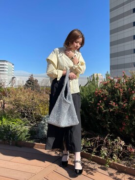 N. STAFFさん（レディース・162cm）の春コーディネート