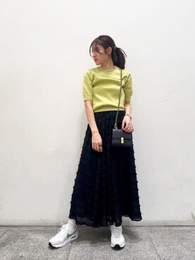 N. STAFFさん（レディース・161cm）の春コーディネート