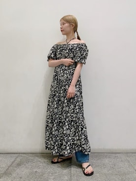 「N.（N. Natural Beauty Basic）（エヌエヌナチュラルビューティーベーシック）のアイテム（ワンピース/ドレス）」を使った、N. STAFFさん（レディース・156cm）の春コーディネート
