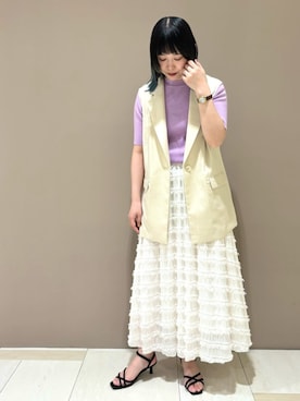 N. STAFFさん(レディース・155cm)の春コーディネート