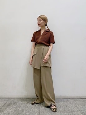 「N.（N. Natural Beauty Basic）（エヌエヌナチュラルビューティーベーシック）のアイテム（アクセサリー）」を使った、N. STAFFさん（レディース・156cm）の夏コーディネート