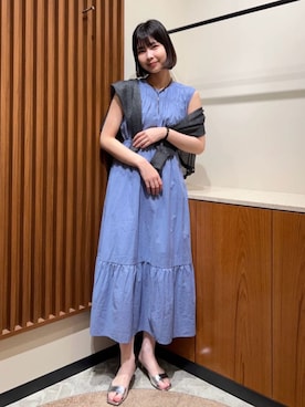 N. STAFFさん（レディース・168cm）の夏コーディネート