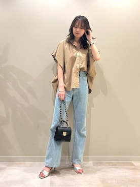 N. STAFFさん（レディース・160cm）の夏コーディネート