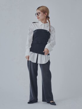 N. STAFFさん(レディース・156cm)の秋コーディネート