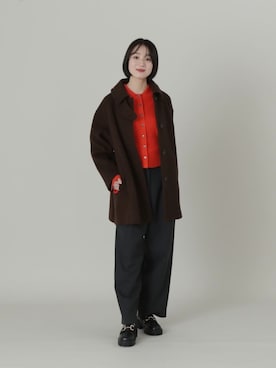 「N.（N. Natural Beauty Basic）（エヌエヌナチュラルビューティーベーシック）のアイテム（ジャケット/アウター）」を使った、N. STAFFさん（レディース・167cm）の秋コーディネート