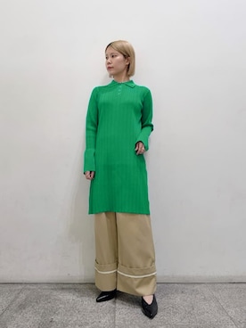 「N.（N. Natural Beauty Basic）（エヌエヌナチュラルビューティーベーシック）のアイテム（ワンピース/ドレス）」を使った、N. STAFFさん（レディース・156cm）の冬コーディネート