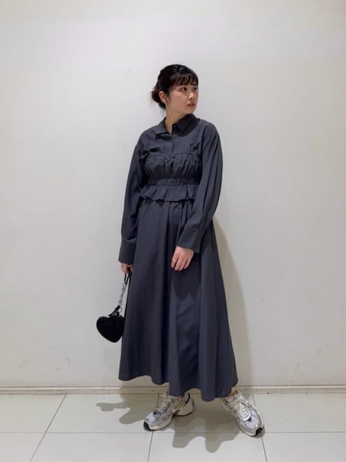 セール】ギャザービスチェレイヤードワンピース（ワンピース