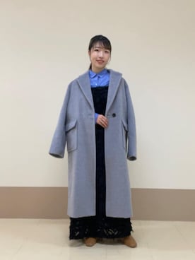 「N.（N. Natural Beauty Basic）（エヌエヌナチュラルビューティーベーシック）のアイテム（チェスターコート）」を使った、N. STAFFさん（レディース・151cm）の冬コーディネート