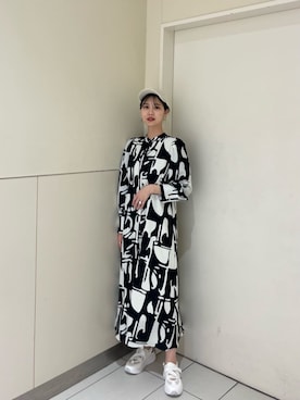 「N.（N. Natural Beauty Basic）（エヌエヌナチュラルビューティーベーシック）のアイテム（帽子）」を使った、N. STAFFさん（レディース・166cm）の春コーディネート