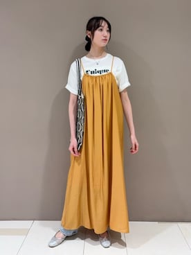 「N.（N. Natural Beauty Basic）（エヌエヌナチュラルビューティーベーシック）のアイテム（ワンピース/ドレス）」を使った、N. STAFFさん（レディース・167cm）の春コーディネート