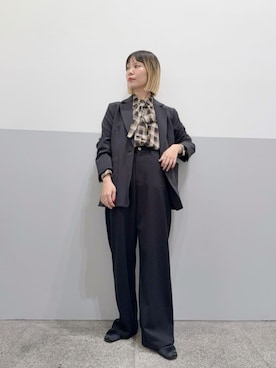 「N.（N. Natural Beauty Basic）（エヌエヌナチュラルビューティーベーシック）のアイテム」を使った、N. STAFFさん（レディース・156cm）の秋コーディネート